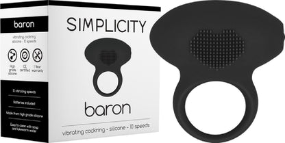 BARON Vibrating Cockring  - Club X