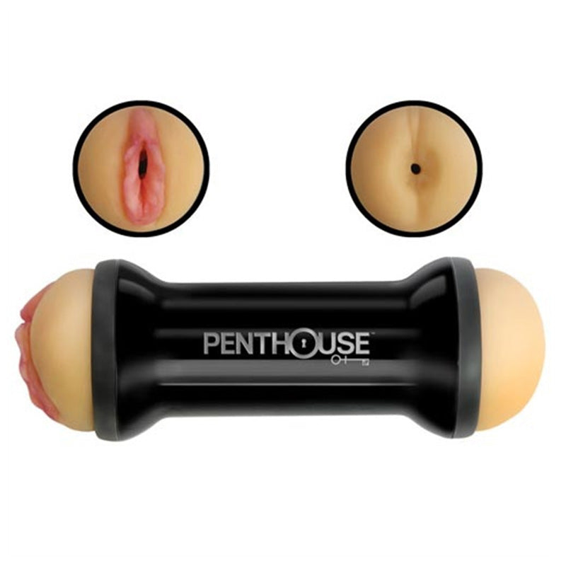 Penthouse Double Sided Cyberskin Stroker Adrianna Luna  - Club X