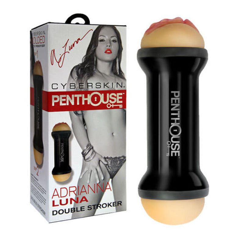 Penthouse Double Sided Cyberskin Stroker Adrianna Luna  - Club X