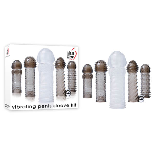 Adam & Eve Vibrating Penis Sleeve Kit  - Club X