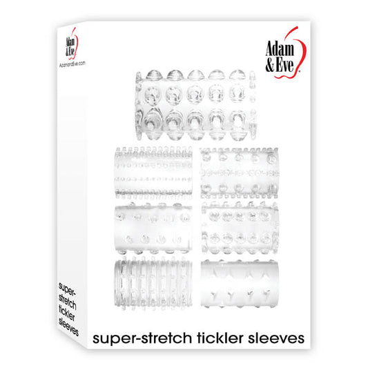 Adam & Eve Super-Stretch Tickler Sleeves  - Club X
