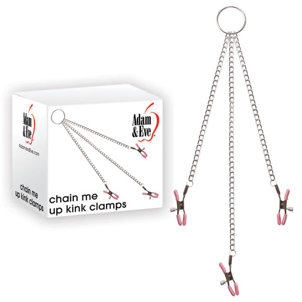 Adam & Eve Chain Me Up Kink Clamps  - Club X