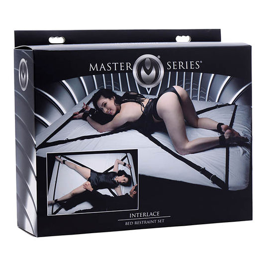 Master Series Interlace Bed Restraint Set  - Club X
