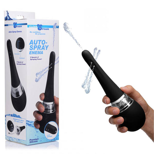 CleanStream Electric Auto-Spray Enema Bulb  - Club X