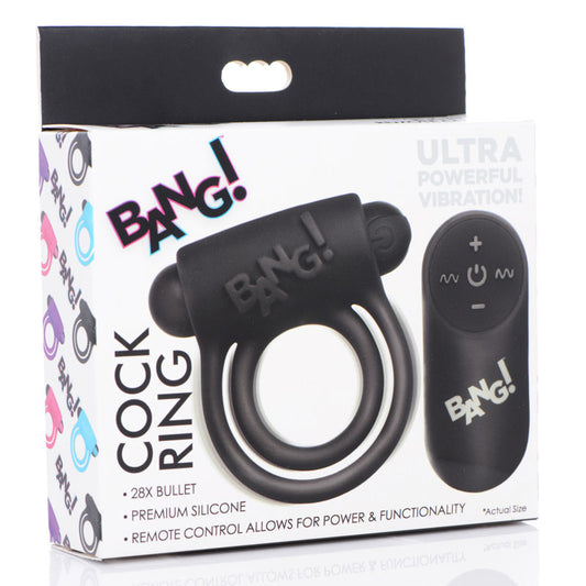 Bang! Silicone Cock Ring & Bullet Default Title - Club X
