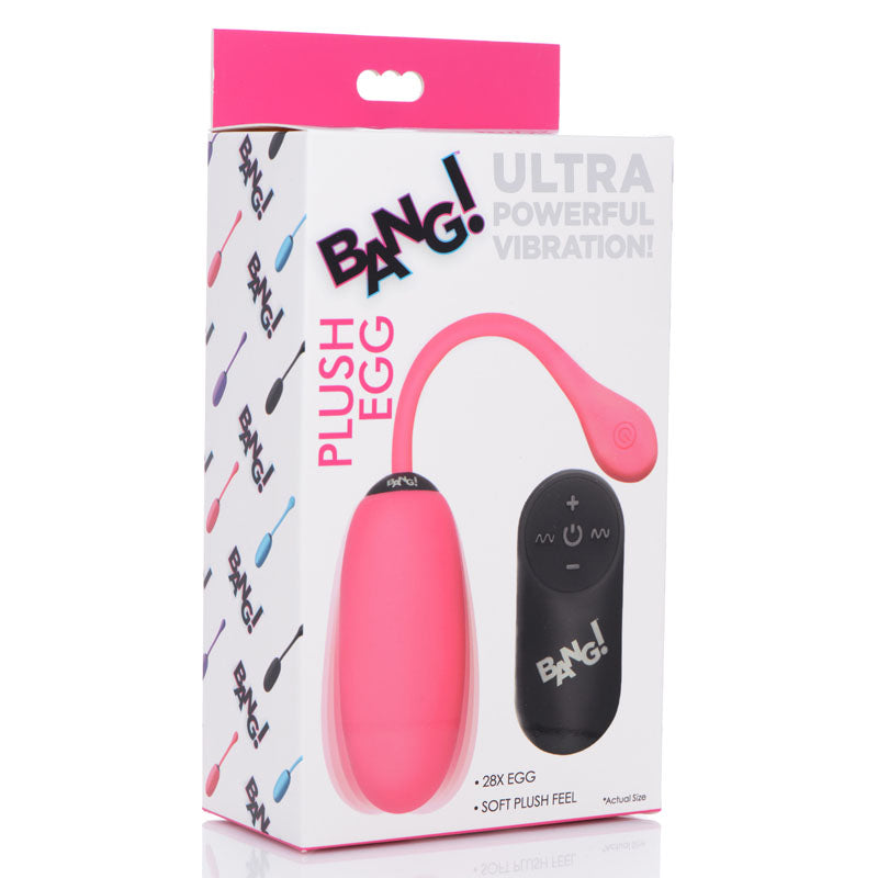 Bang! 28X Plush Egg & Remote - Pink  - Club X