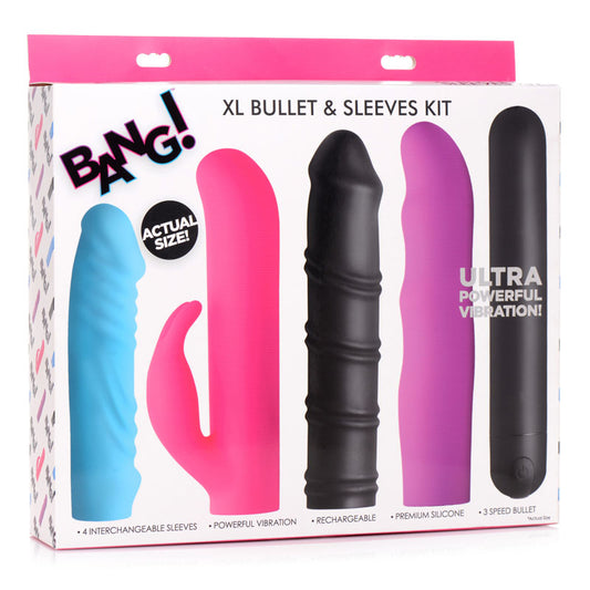 Bang! 4-In-1 Xl Bullet & Sleeve Kit Default Title - Club X