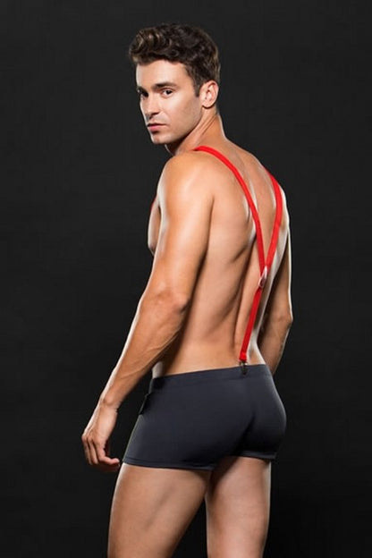 ENVY Fireman Trunk & Suspenders Set  - Club X