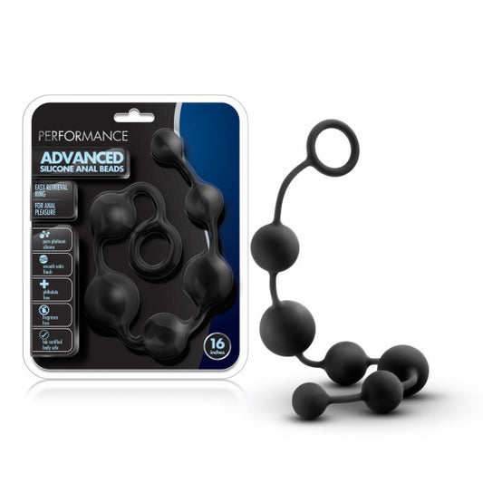 Performance 16'' Silicone Anal Beads  - Club X