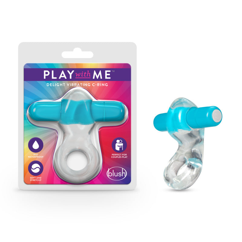 Play With Me Delight Vibrating C-Ring Default Title - Club X