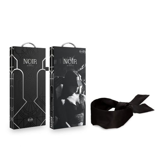 Noir - Silky Blindfold  - Club X