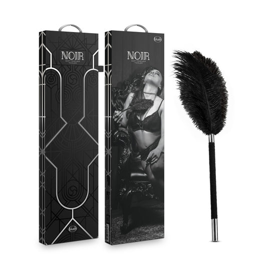 Noir Soft Feather Tickler  - Club X