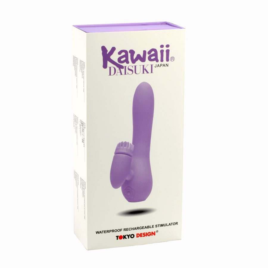 Kawaii Daisuki 3 Rechargeable Rabbit Vibrator With Clitoral Stimulation  - Club X