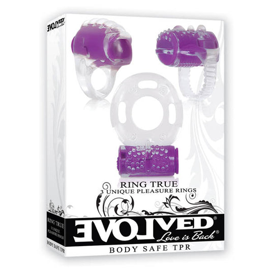 Ring True Unique Pleasure Rings  - Club X