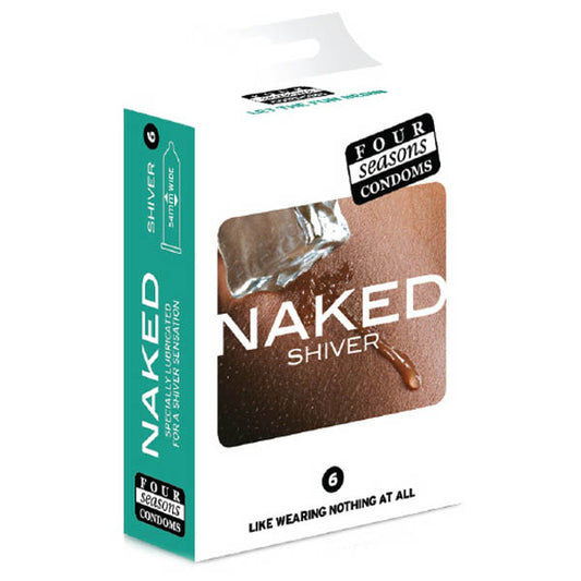 Four Seasons 6pcs Condoms Naked Shiver  - Club X