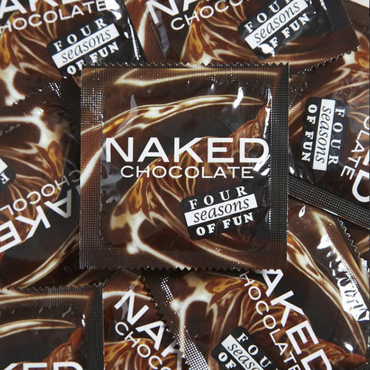 Four Seasons Naked Chocolate Condoms  - Club X