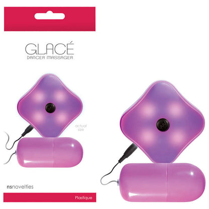 Dancer Massager by Glac+¬ Pink - Club X