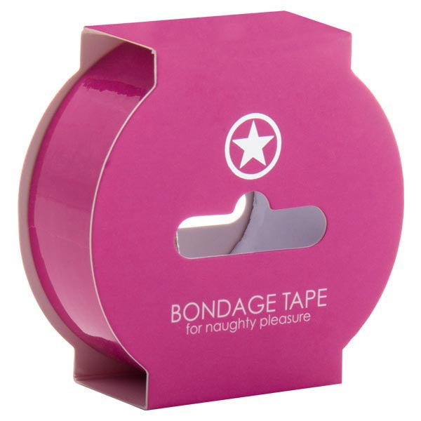Non Sticky Bondage Tape Pink - Club X