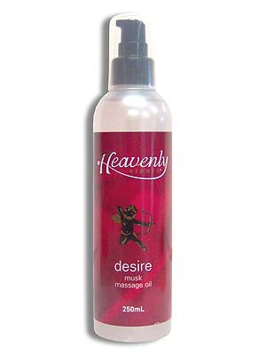 Heavenly Nights Massage Oil 250ml Musk / 250ml - Club X