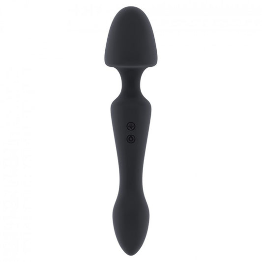 Jil Sasha Flexible Wand Vibrator Black - Club X