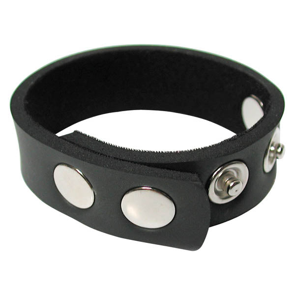 KinkLab 5-Snap Neoprene Cock Ring  - Club X