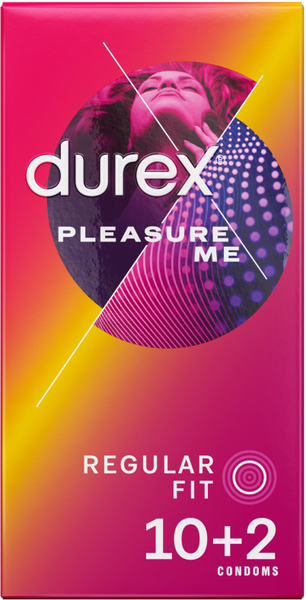 Durex Pleasure Me Condoms 10 Pack  - Club X