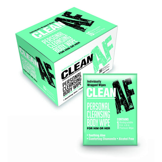 Clean AF - Personal Cleansing Wipes Default Title - Club X