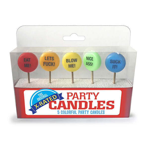 The Original X-Rated Party Candles  - Club X