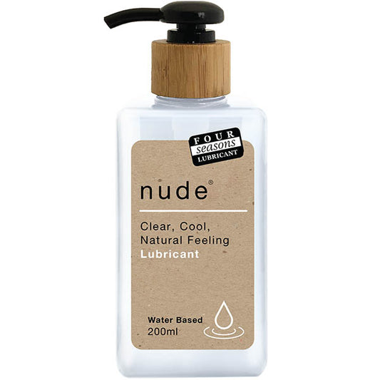 Four Seasons Lubricant Nude Clear Cool Natural Feeling  - Club X