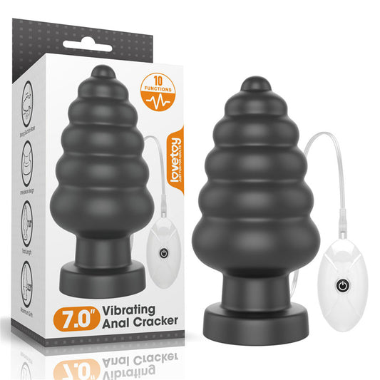 King Sized 7'' Vibrating Anal Cracker Default Title - Club X