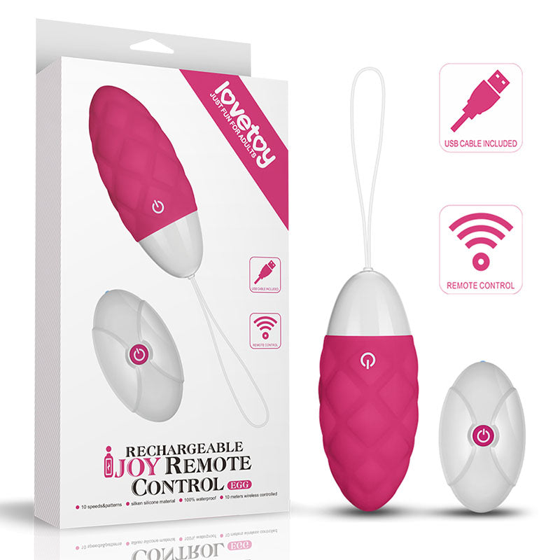 Ijoy Rechargeable Remote Control Egg  - Club X