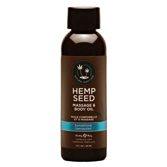 Hemp Seed Massage & Body Oil Default Title - Club X