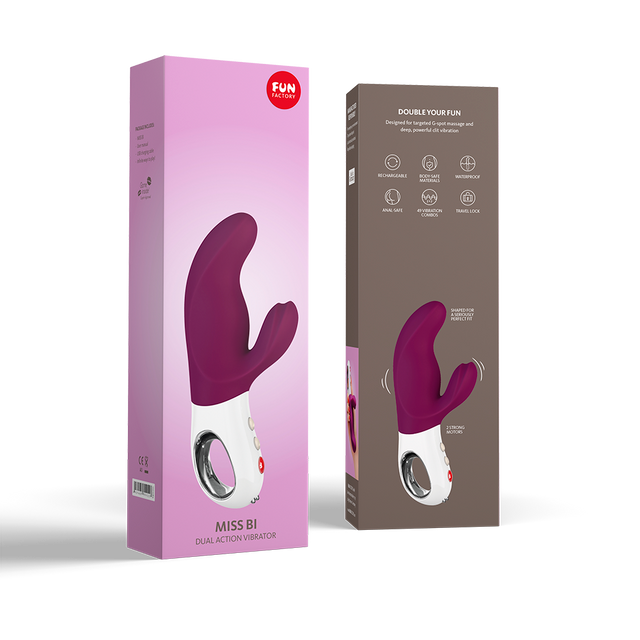 Fun Factory Miss Bi Rabbit Vibrator  - Club X