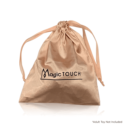 Magic Touch Adult Toy Pouch - Satin Pink  - Club X