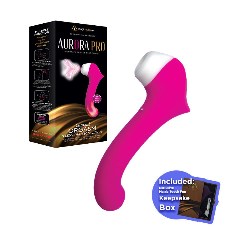 Magic Touch Fun Aurora Pro Vibrator Pink - Club X
