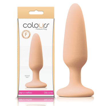Colours Pleasures Small Butt Plug Flesh - ClubX