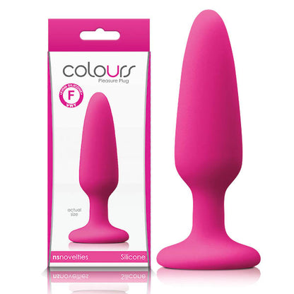 Colours Pleasures Small Butt Plug Pink - Club X
