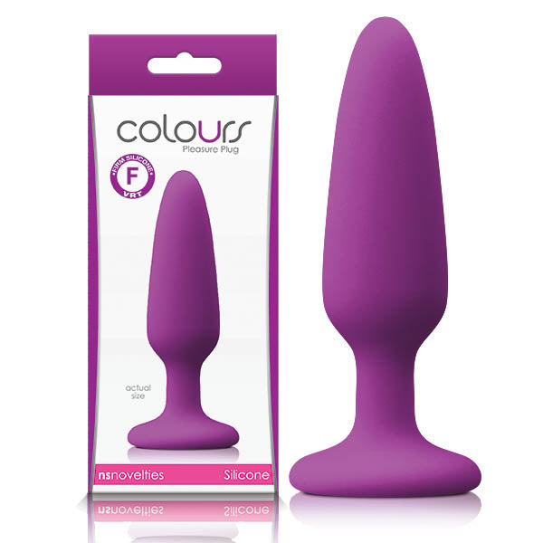 Colours Pleasures Small Butt Plug Purple - Club X