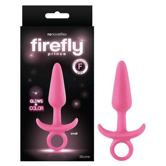 NS Novelties Firefly Prince glow-in-dark silicone cock ring - ClubX Australia