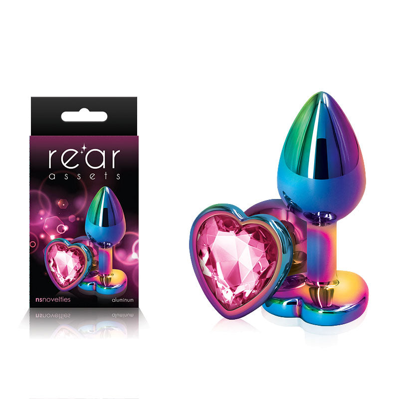 Rear Assets Multi Coloured Heart  - Club X
