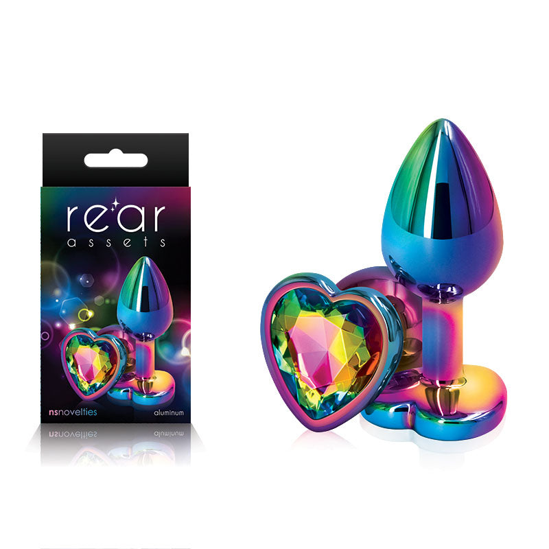 Rear Assets Multi Coloured Heart  - ClubX