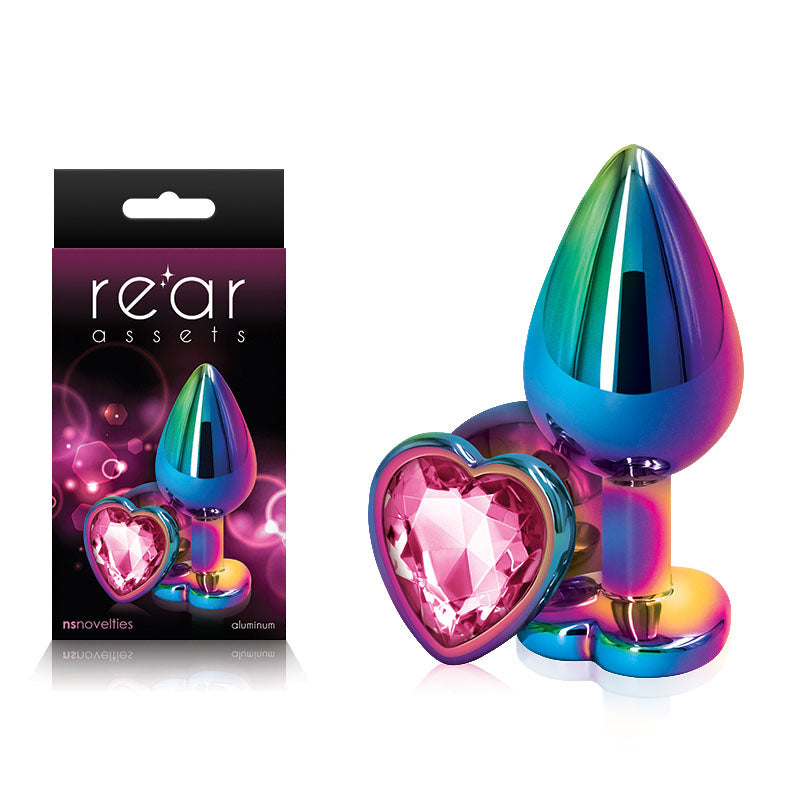 Rear Assets Multi Coloured Heart  - Club X