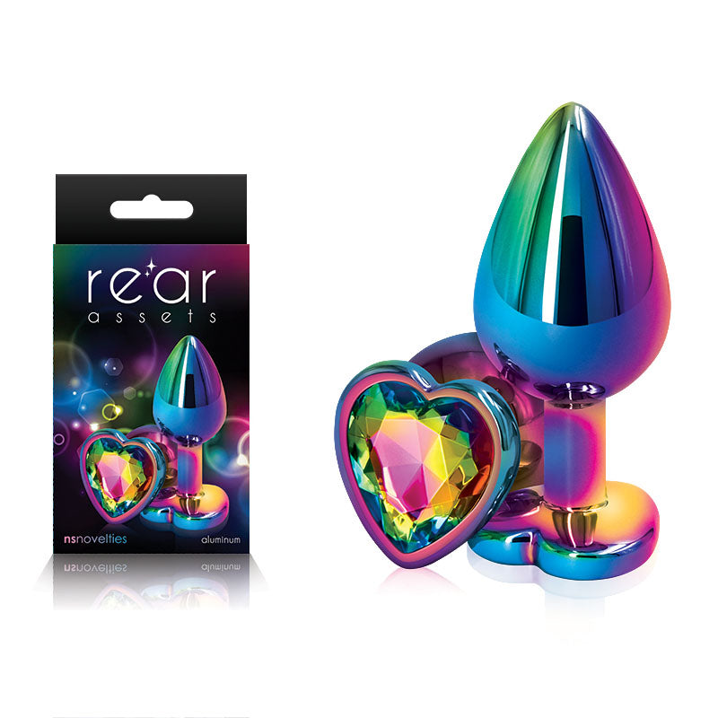 Rear Assets Multi Coloured Heart  - Club X