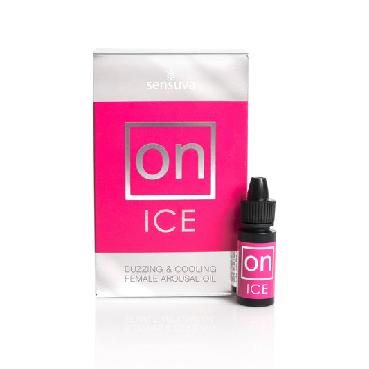 On Ice Female Cool Arousal Oil Bottle 5ml  - Club X