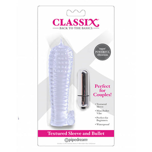 Classix Textured Sleeve & Bullet  - Club X