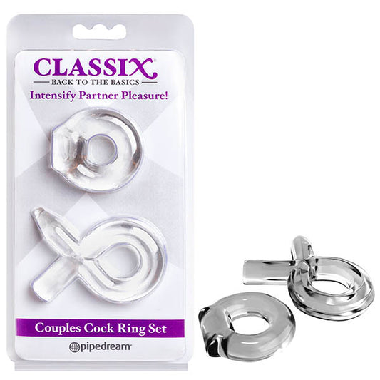 Classix Couples Cock Ring Set  - Club X