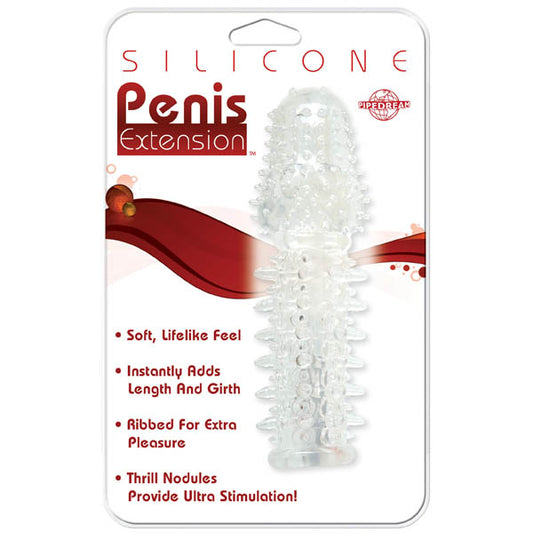 Silicone Penis Extension  - Club X