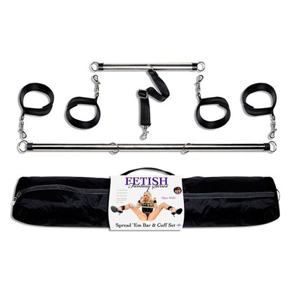 Fetish Fantasy Series Spread 'em Bar & Cuff Set  - Club X