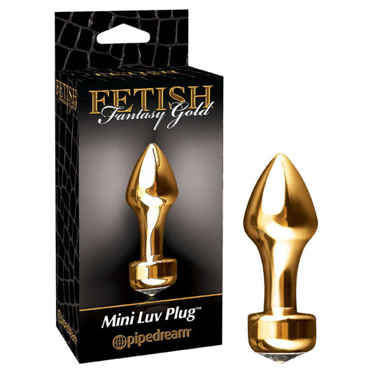 Fetish Fantasy Gold Mini Luv Plug  - Club X