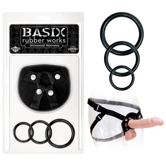 Basix Rubber Works Universal Harness  - Club X